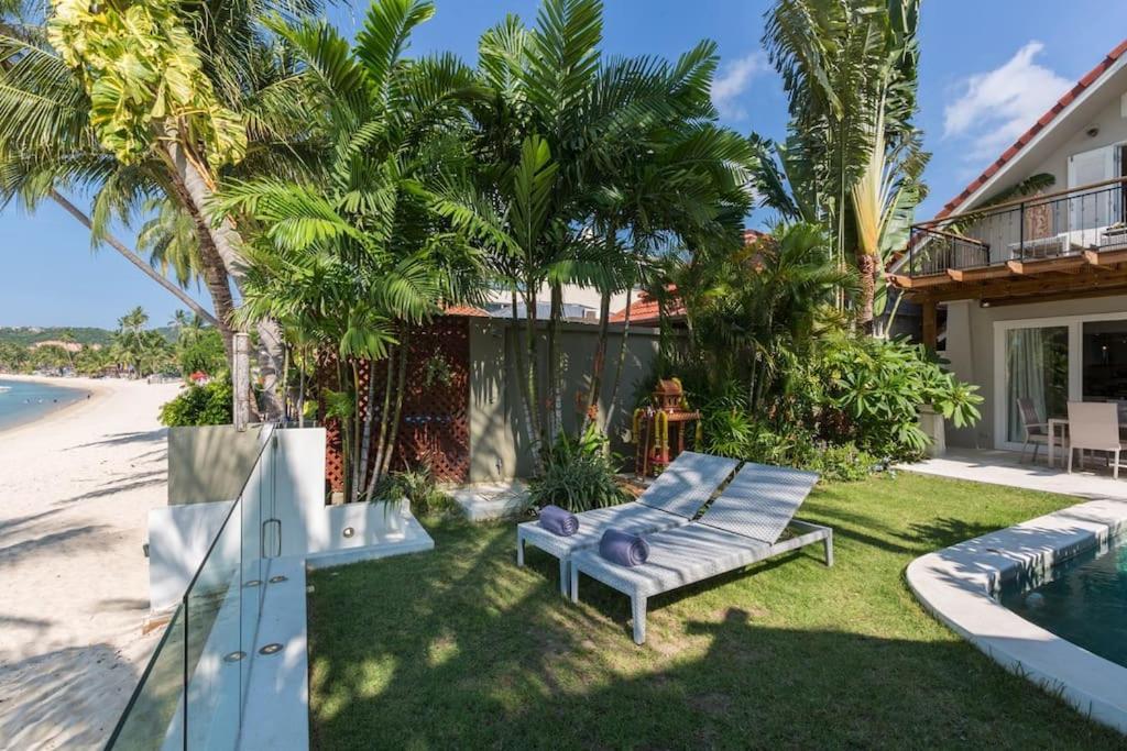 Beachfront Villa Charmant With Private Pool Szamuj-sziget Kültér fotó